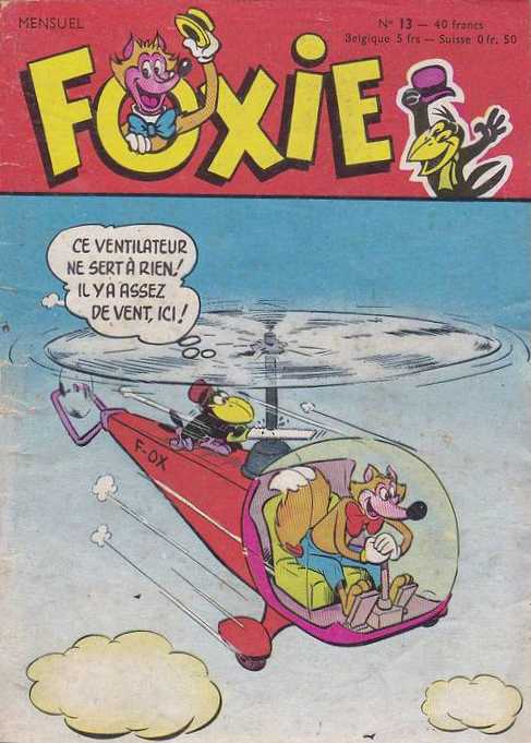 Scan de la Couverture Foxie n 13